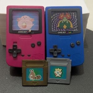 Vintage Y2K Pokemon Nintendo Gameboy Color Burger King Toys